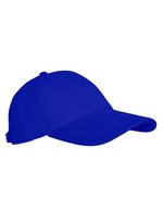 L-merch 6-Panel-Cap aus gebürsteter Baumwolle, Anthracite One Size, C616 – Royal Blue