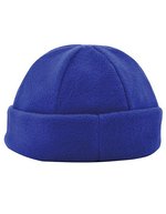L-merch Fleece Wintermütze in kräftigen Farben, Black One Size, C738 – Bleu royal