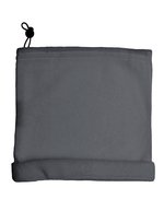 L-merch Fleece Ski Col mit Gummizug, Navy One Size, C739 – Grigio scuro