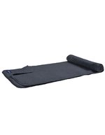 L-merch Fleece Schal mit Antipilling-Eigenschaften, Black 150 x 30 cm, C750 – Dark Grey