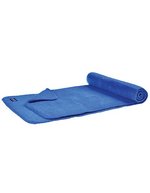 L-merch Fleece Schal mit Antipilling-Eigenschaften, Black 150 x 30 cm, C750 – Royal Blue