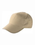 L-merch 5-Panel Baseball-Cap Anfield Baumwolle, Champagner/White One Size, C9114 – Champagner/Bianco