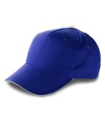 L-merch 5-Panel Baseball-Cap Anfield Baumwolle, Champagner/White One Size, C9114 – Blu cobalto/Bianco