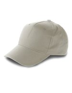 L-merch 5-Panel Baseball-Cap Anfield Baumwolle, Champagner/White One Size, C9114 – Grigio/Bianco