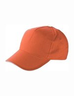 L-merch 5-Panel Baseball-Cap Anfield Baumwolle, Champagner/White One Size, C9114 – Arancione/Bianco