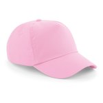 Beechfield Baumwoll-Twill 5-Panel Cap mit Belüftung, Classic Red One Size, CB10 – Bild 3