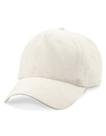 Beechfield Baumwoll-Twill 5-Panel Cap mit Belüftung, Classic Red One Size, CB10 – Natural