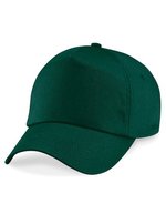 Beechfield Junior 5-Panel Cap aus Baumwolltwill – Bottle Green
