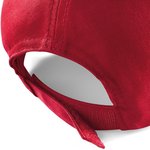 Beechfield 5 Panel Cap aus Baumwoll-Drill, Black One Size, CB15 – Bild 5