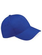 Beechfield 5 Panel Cap aus Baumwoll-Drill – Bright Royal