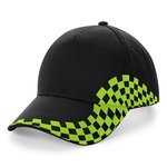 Beechfield Grand Prix Cap aus Baumwoll-Drill, Bright Royal One Size, CB159 – Bild 5
