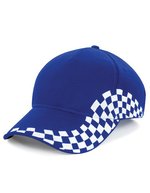 Beechfield Grand Prix Cap aus Baumwoll-Drill – Bright Royal