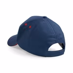 Beechfield 5-Panel Cap with Sandwich Visor in, Black/Bright Royal One Size, CB15C – image 4