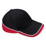 Beechfield Teamwear Competition Cap aus Baumwoll-Twill, Orange/Black One Size, CB171 – Bild 3