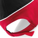 Beechfield Teamwear Competition Cap aus Baumwoll-Twill, Orange/Black One Size, CB171 – Bild 5