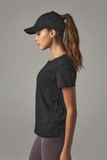 Beechfield Pferdeschwanz-Cap aus recyceltem Polyester, Black One Size, CB173R – Bild 1
