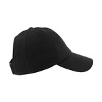 Beechfield Pferdeschwanz-Cap aus recyceltem Polyester, Black One Size, CB173R – Bild 4