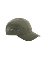 Beechfield Technisches Laufcap mit Belüftungssystem, Aqua One Size, CB188 – Vert olive