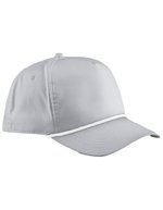 Rope Detail Golf Cap – Light Grey/White