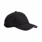 Beechfield Recycelte Polyester Sport-Tech Kappe, Black/White One Size, CB195R – Bild 3