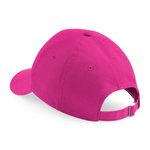 Beechfield Athleisure 6-Panel Cap mit Belüftung, Black/Classic Red One Size, CB20 – Bild 4