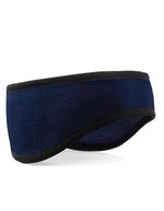 Beechfield Suprafleece® Aspen Stirnband Schwarz/Navy – French Navy