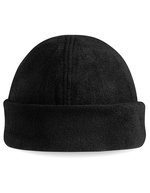 Beechfield Suprafleece® Skimütze mit Umschlag – Black