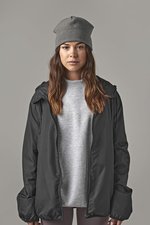 Beechfield Recyceltes Fleece Beanie mit Schlupfstil, Black One Size, CB244R – Bild 1