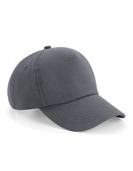 Beechfield Authentische 5-Panel Kappe aus Twill, Black One Size, CB25 – Graphite Grey