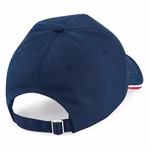 Beechfield Baumwolltwill 5-Panel Cap mit Paspel, Black/White One Size, CB25c – Bild 4