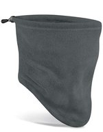 Beechfield Recycelter Fleece-Snood mit Kordelzug, Black One Size, CB280R – Steel Grey
