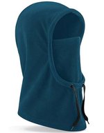 Beechfield Recycelte Fleece-Kapuze mit Antipilling, Black One Size, CB282R – Petrolio