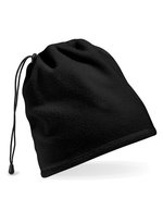 Beechfield Suprafleece® Mütze und Nackenwärmer Kombi, Black One Size, CB285 – Bild 2