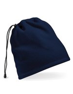 Beechfield Suprafleece® Mütze und Nackenwärmer Kombi, Black One Size, CB285 – French Navy