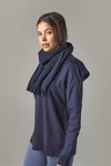 Beechfield Suprafleece® Dolomite Schal mit Fransen, French Navy 150 x 25 cm, CB291 – Bild 2