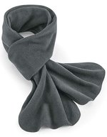 Beechfield Recycelt Fleece-Schal mit Antipilling Oberfläche – Steel Grey