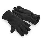 Beechfield Recycelte Fleece Handschuhe mit Clip, Black L/XL, CB298R – Bild 3