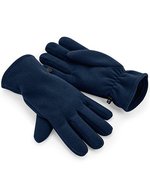 Beechfield Recycelte Fleece Handschuhe mit Clip – French Navy