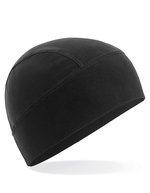 Beechfield Softshell Beanie mit Pferdeschwanzöffnung – Black