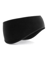 Beechfield Softshell Sport Stirnband mit Ergonomie, Black One Size, CB316 – Bild 2