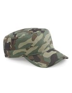 Beechfield Camo Army Cap mit Klettverschluss – Jungle Camo