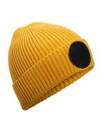 Circular Fashion Patch Beanie – Moutarde/Noir