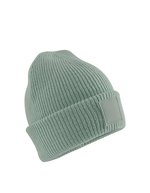Kids Deep Cuffed Tonal Patch Beanie – Poussiereux Vert