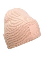Deep Cuffed Tonal Patch Beanie – Peche