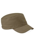 Beechfield Army Cap aus gewaschener Baumwolle – Khaki