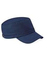 Beechfield Army Cap aus gewaschener Baumwolle, Black One Size, CB34 – Blu navy