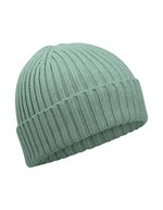 Organic Cotton Kids Beanie – Dusty Green