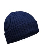 Organic Cotton Kids Beanie – Oxford Navy