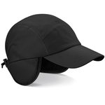 Beechfield Wasserdichte Mountain Cap mit Ohrenschützern, Black One Size, CB355 – Bild 3