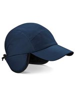 Beechfield Wasserdichte Mountain Cap mit Ohrenschützern, Black One Size, CB355 – Navy